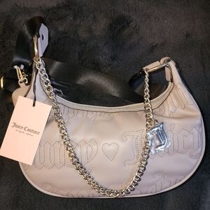 Juicy Couture Gray Elegant Shoulder Bag